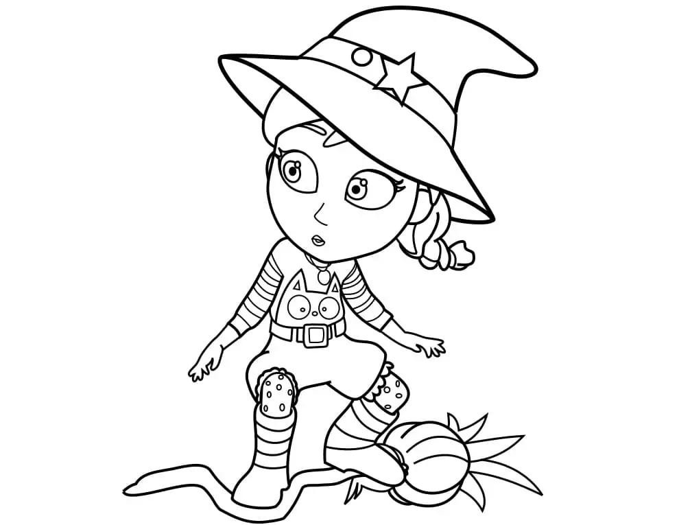 Coloring page adorable poppy play time