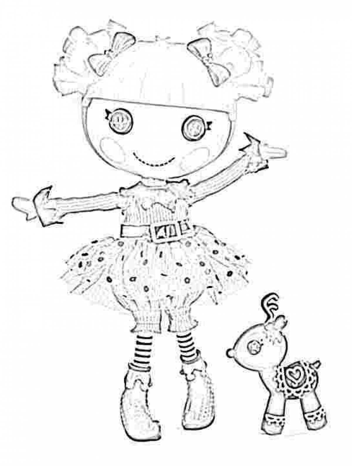 Fairy Poppy Playtime Coloring Page