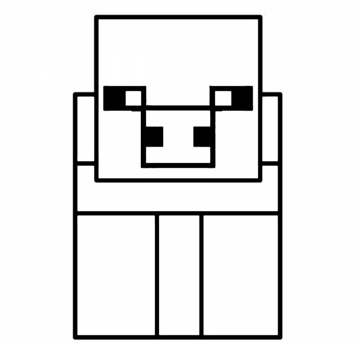 Adorable compote from minecraft