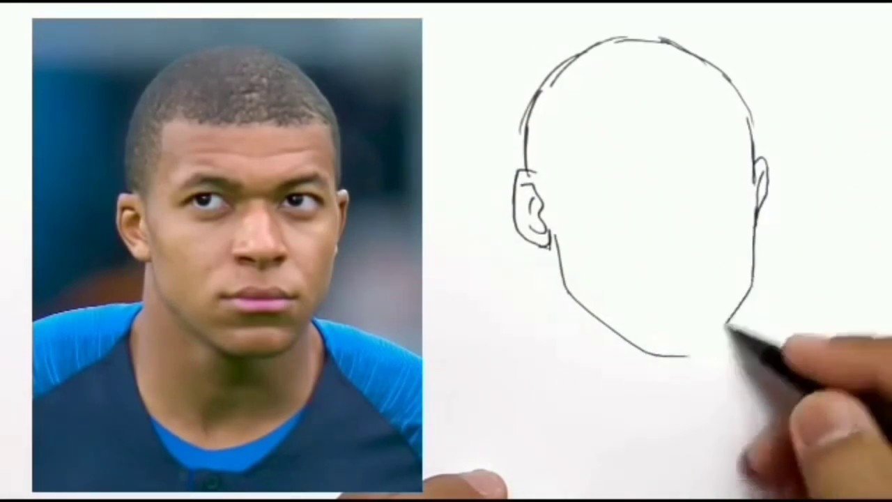 Animated mbappe coloring book