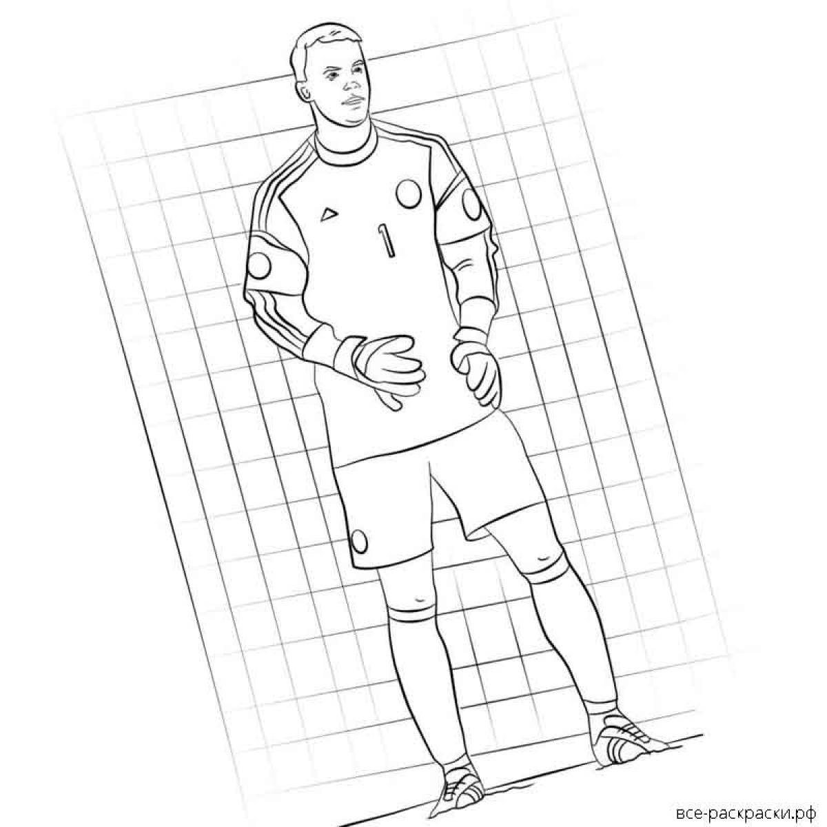 Exquisite mbappe coloring book