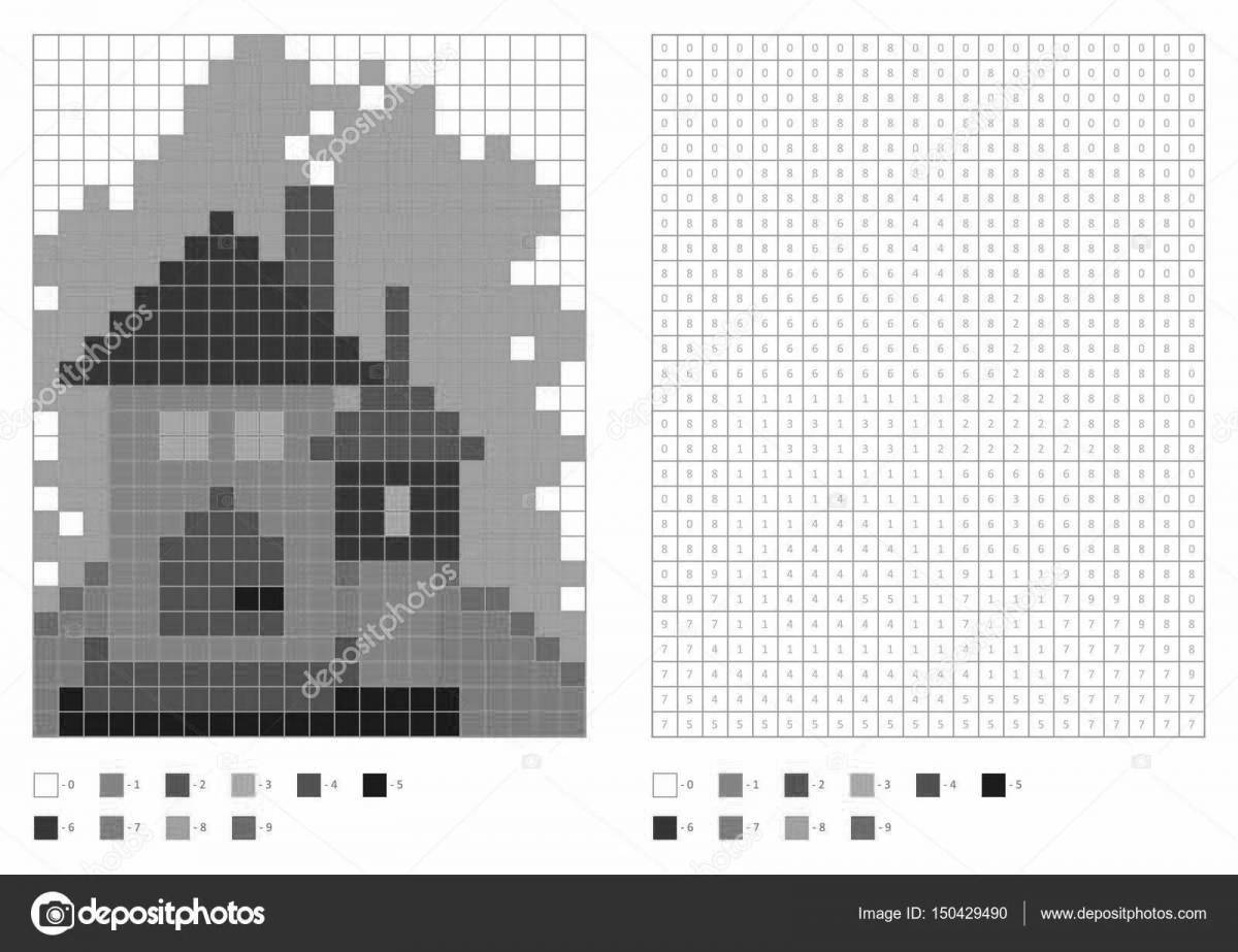 Пиксельная для детей #3