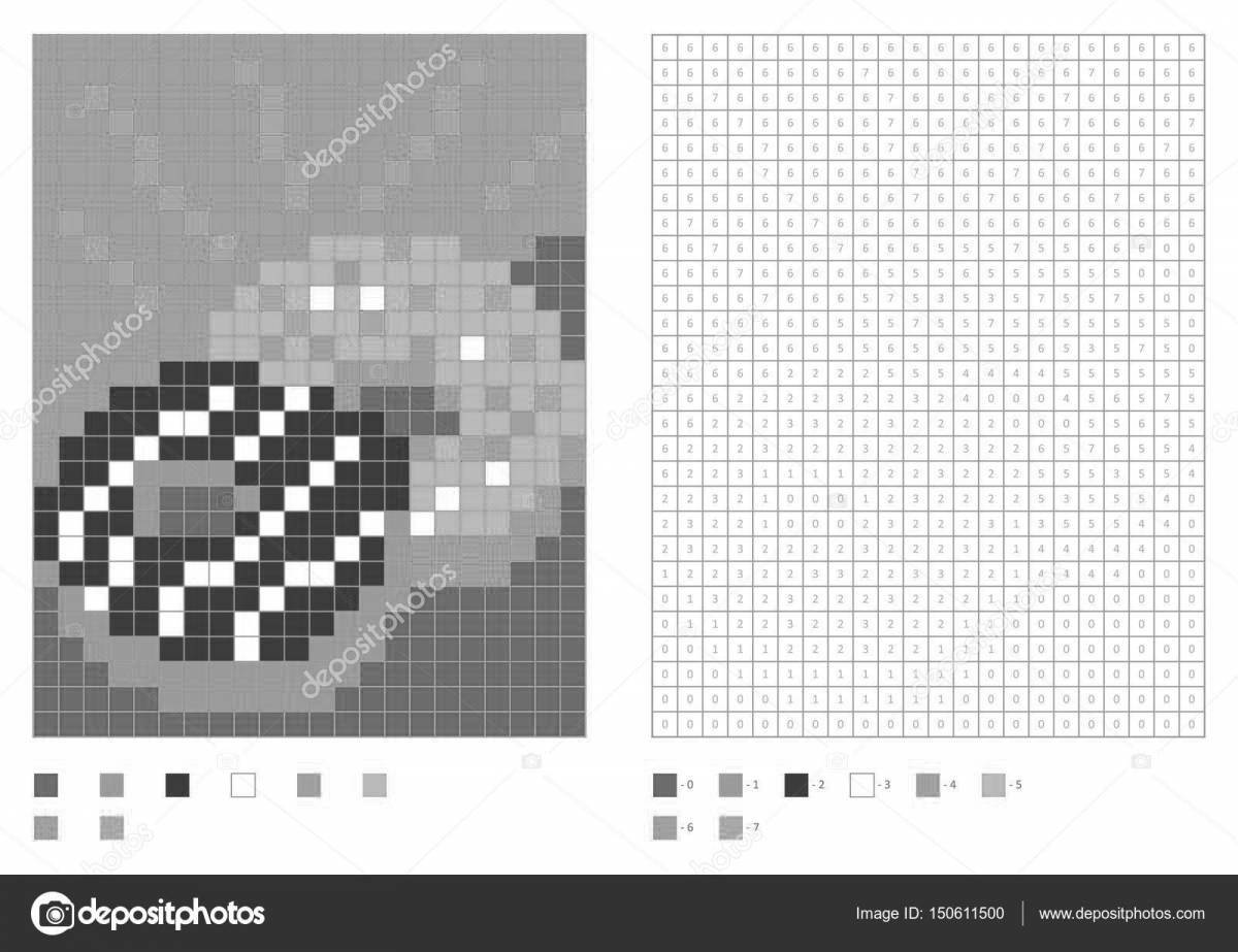 Пиксельная для детей #12