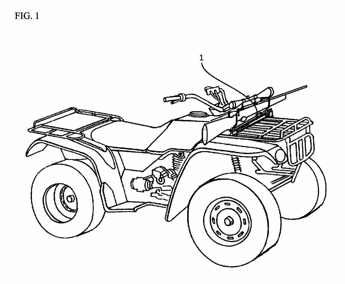 Daring quad coloring for boys