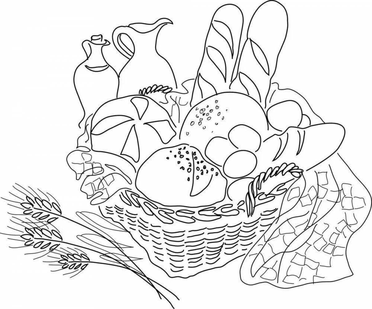 Coloring book for preschoolers