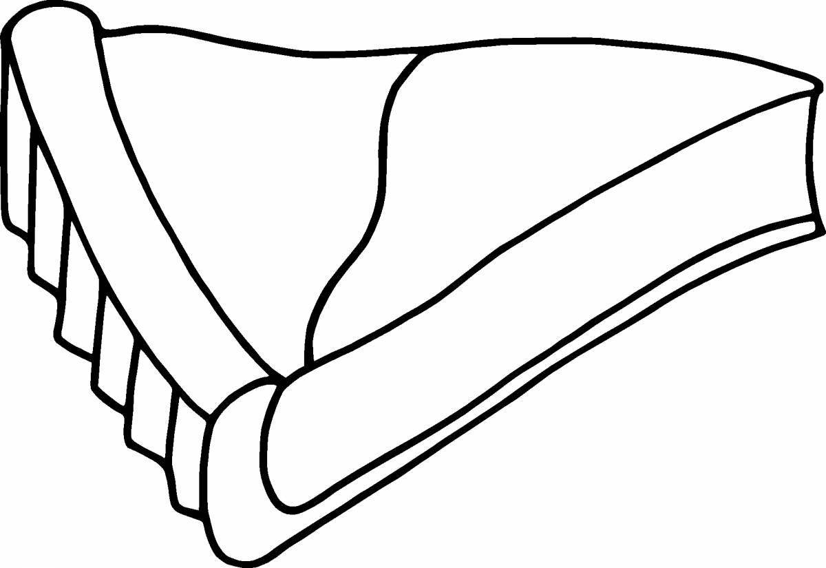 Exciting loaf coloring page for kids