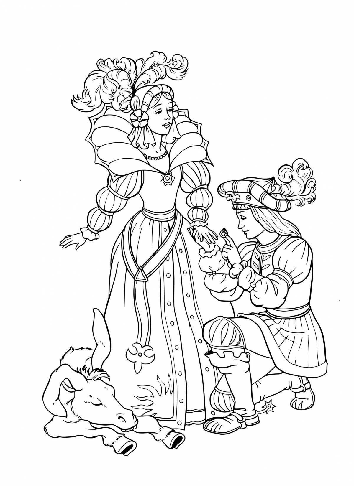 Elegant tufted rique