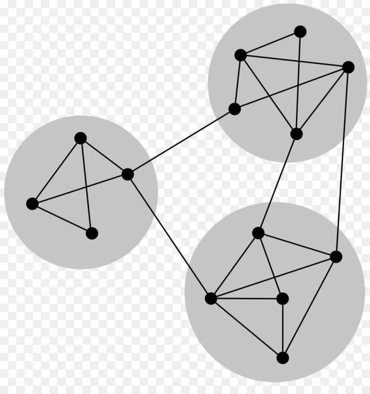 Интригующие графы-раскраски по дискретной математике
