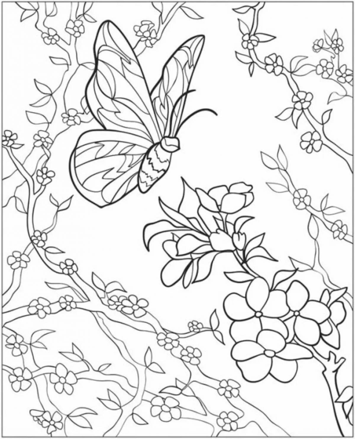 Tempting coloring for stained glass paints