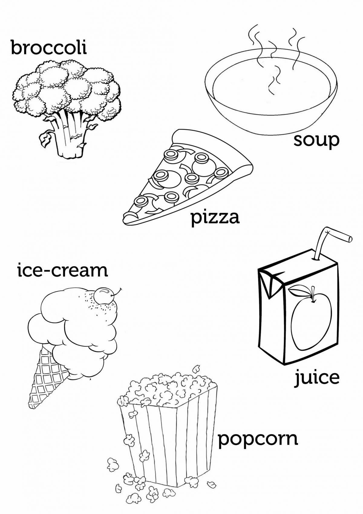 Agbrosia food coloring page