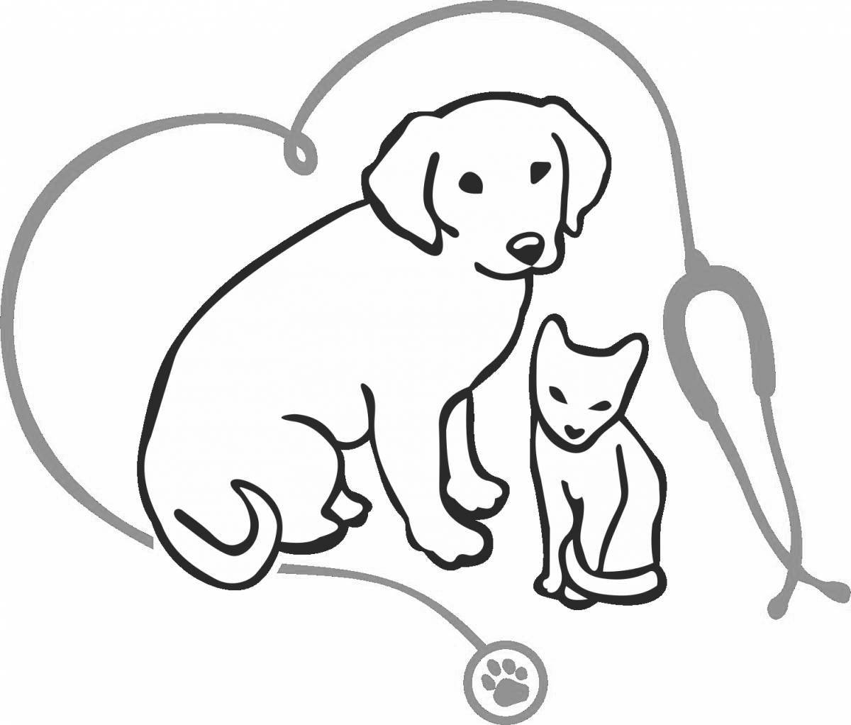 Рисунок на тему ветеринар