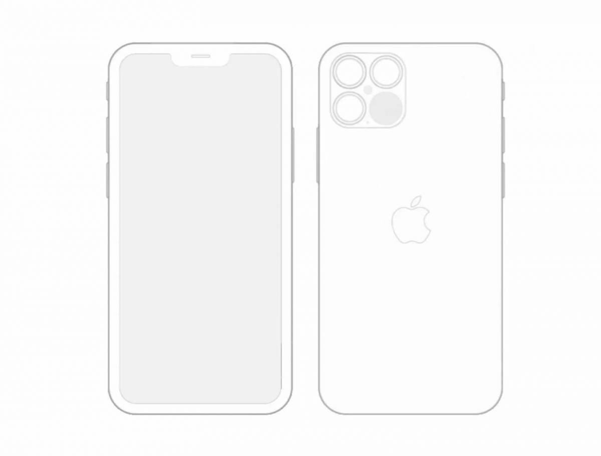 Coloring paper phone with crazy color