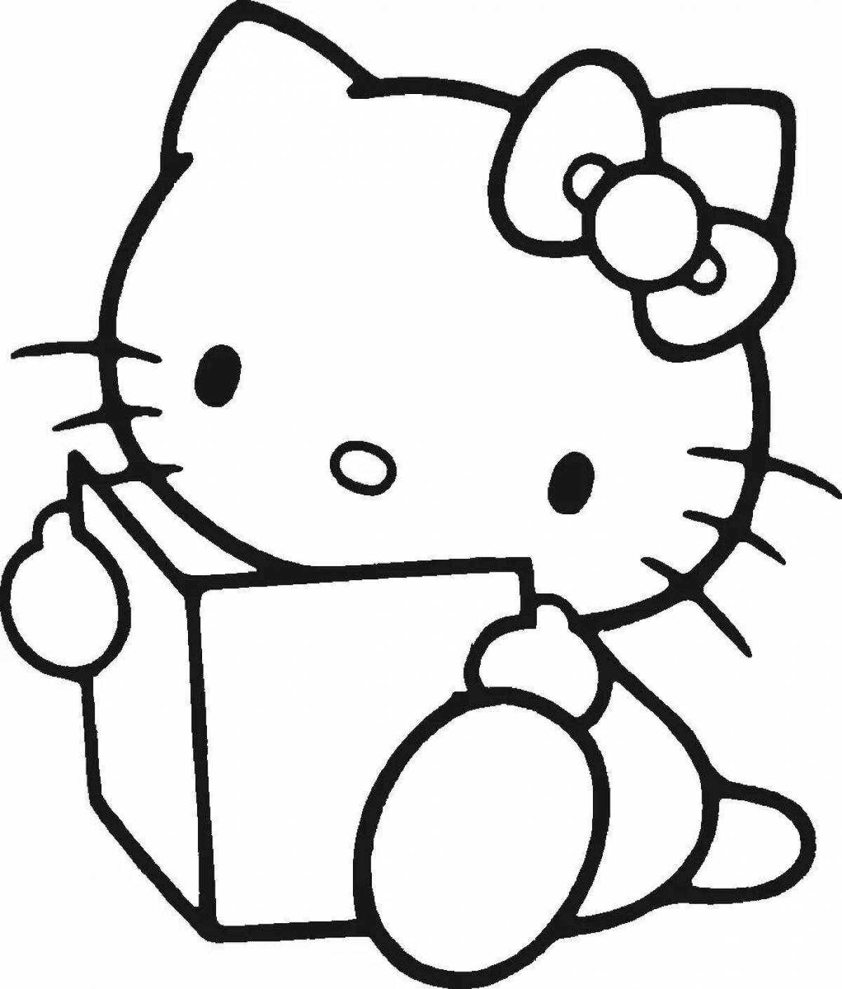 Храбрые герои hello kitty