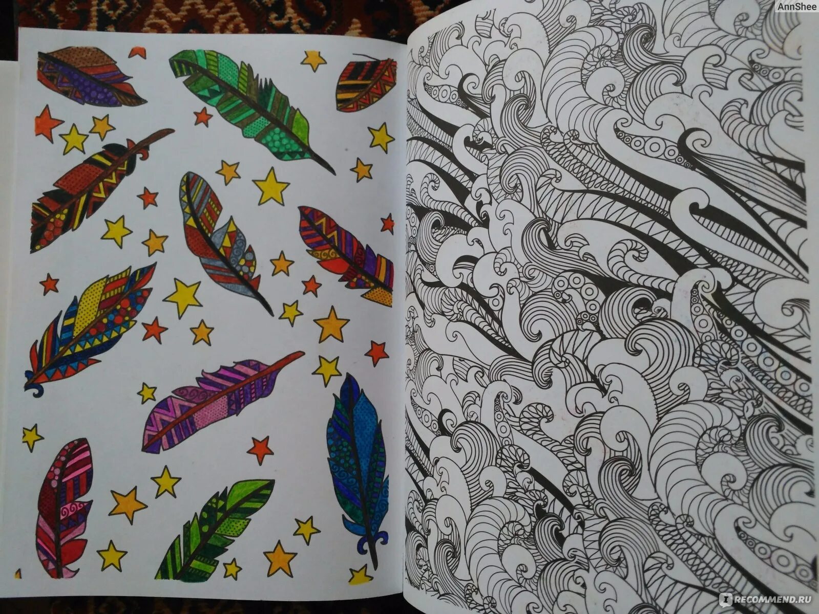 Harmonious coming dream coloring book