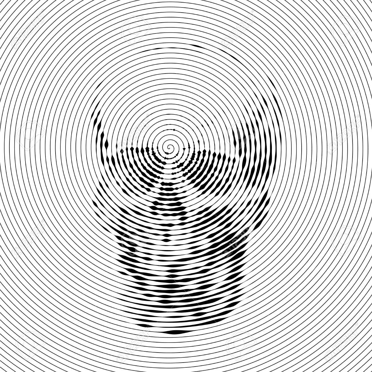 Fancy spiral coloring