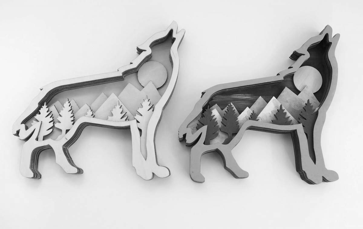 Multilayer multilayer multilayer art plywood ornate coloring page art