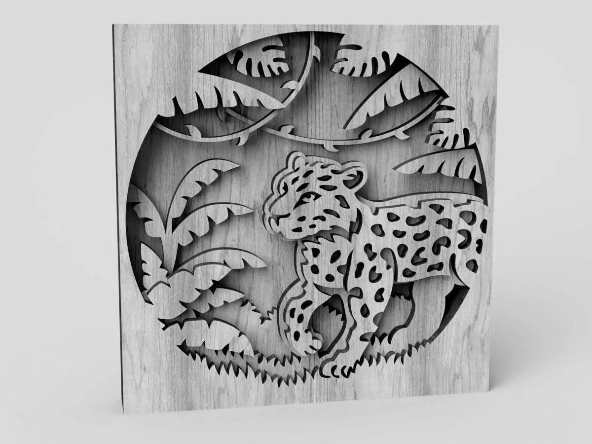 Charming coloring art multilayer plywood