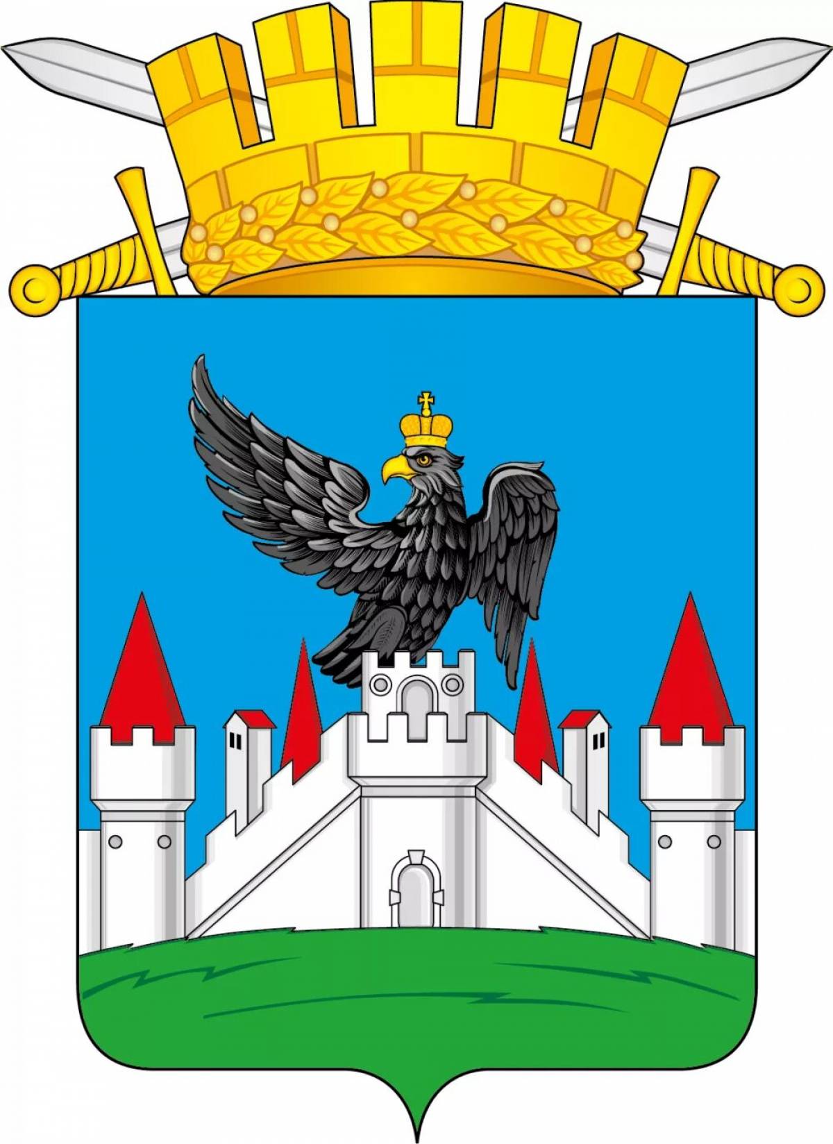 Coat of arms of the city of eagle #9