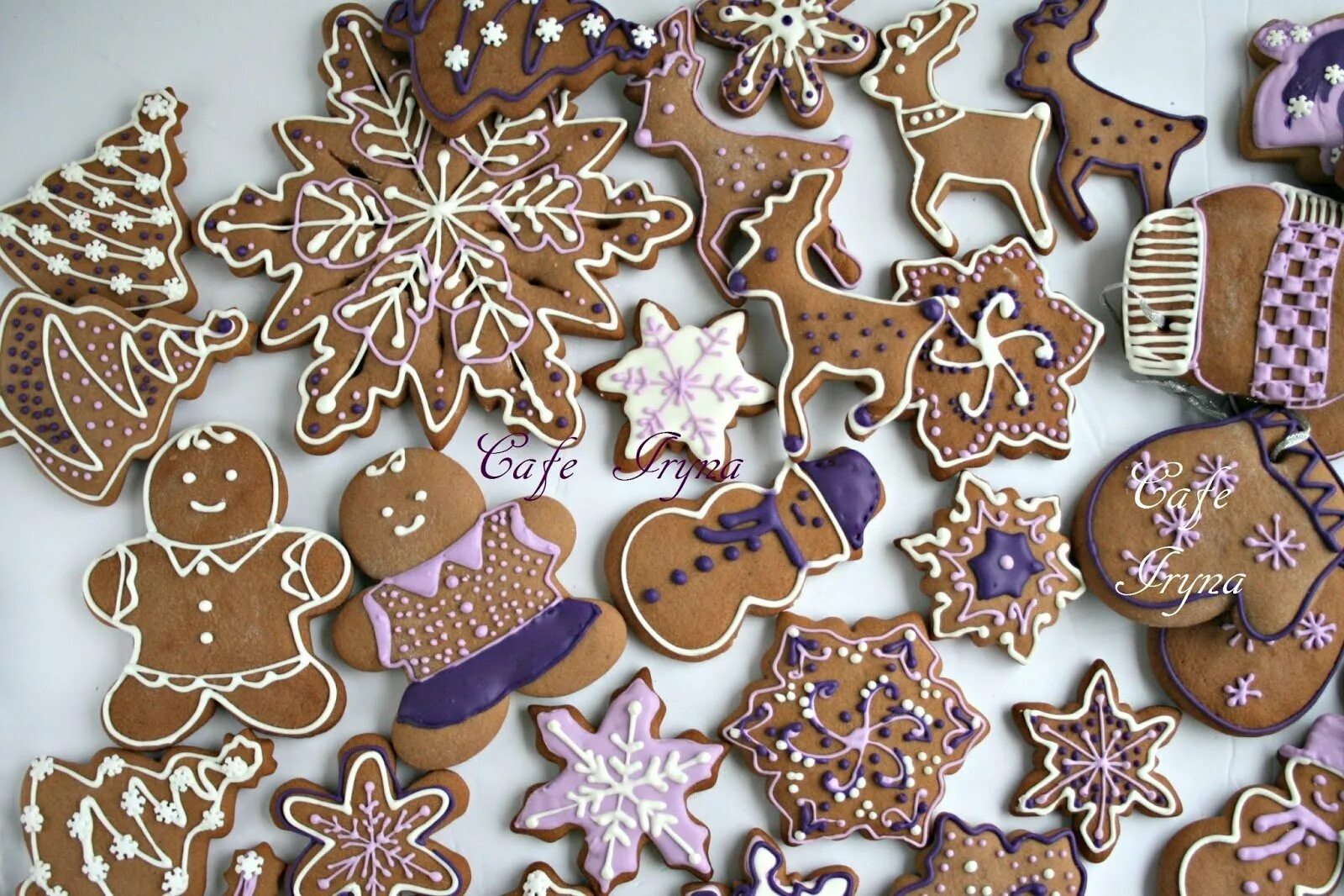 Animated gingerbread icing coloring page