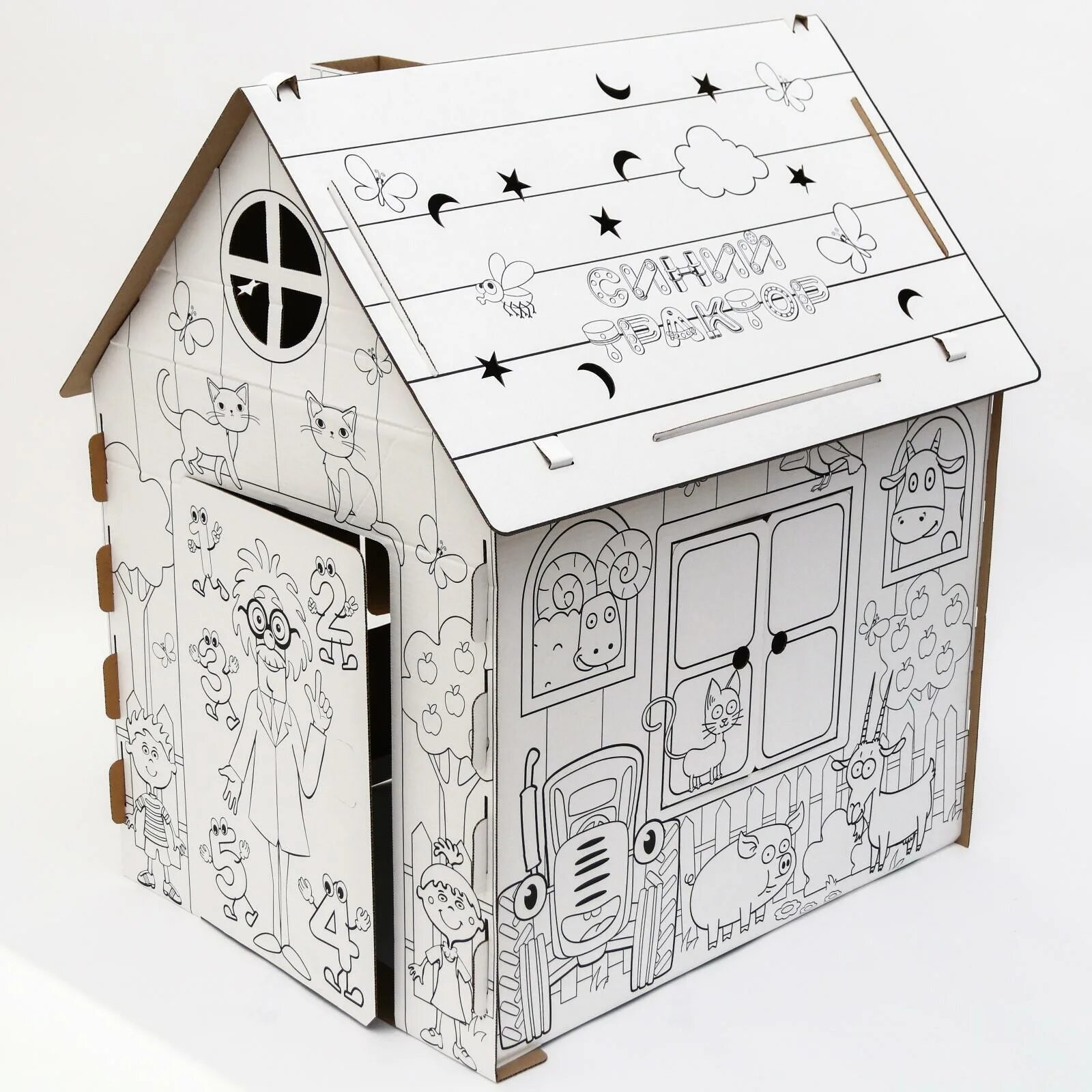 Cardboard house tyumen #1