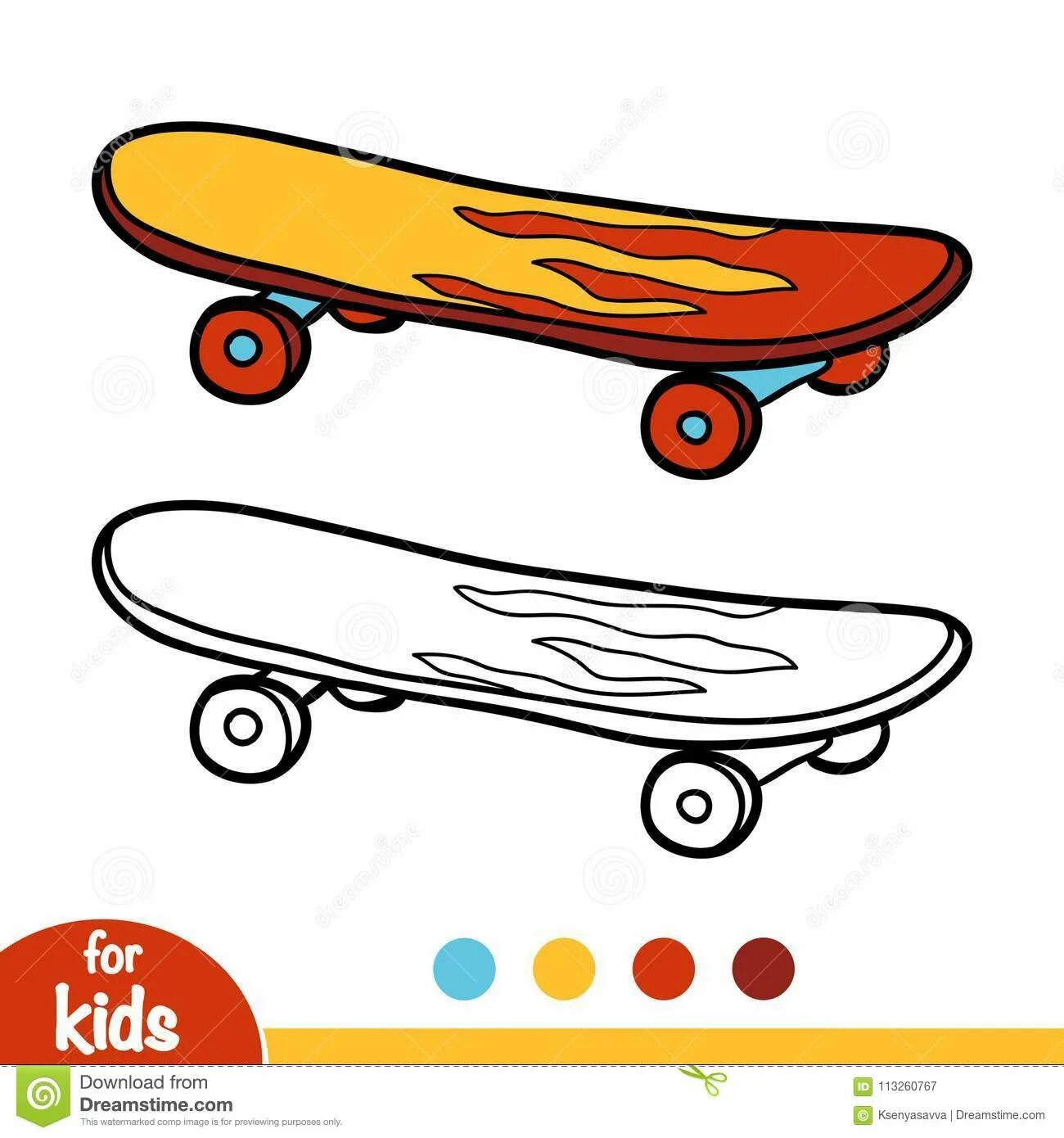 Скейтборд для детей #23