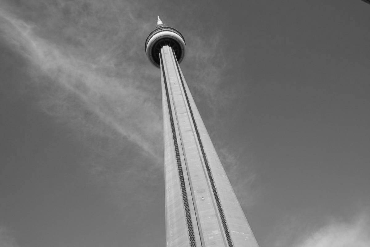 Amazing CN tower coloring book