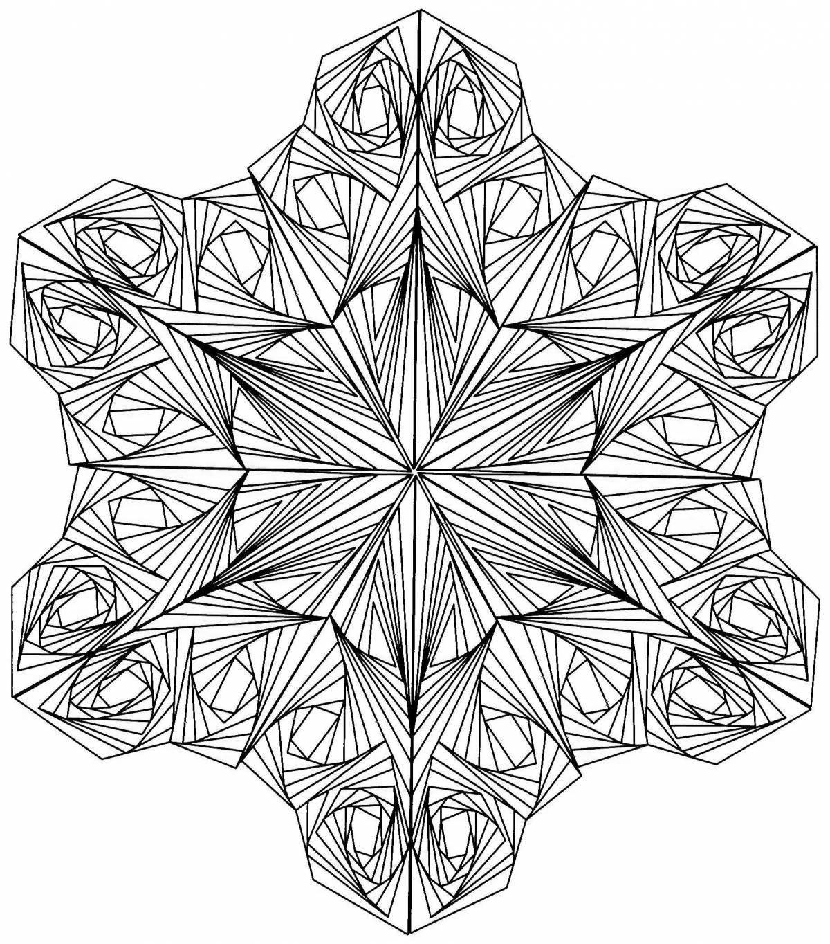 Meaning of the mandala majestic coloring page