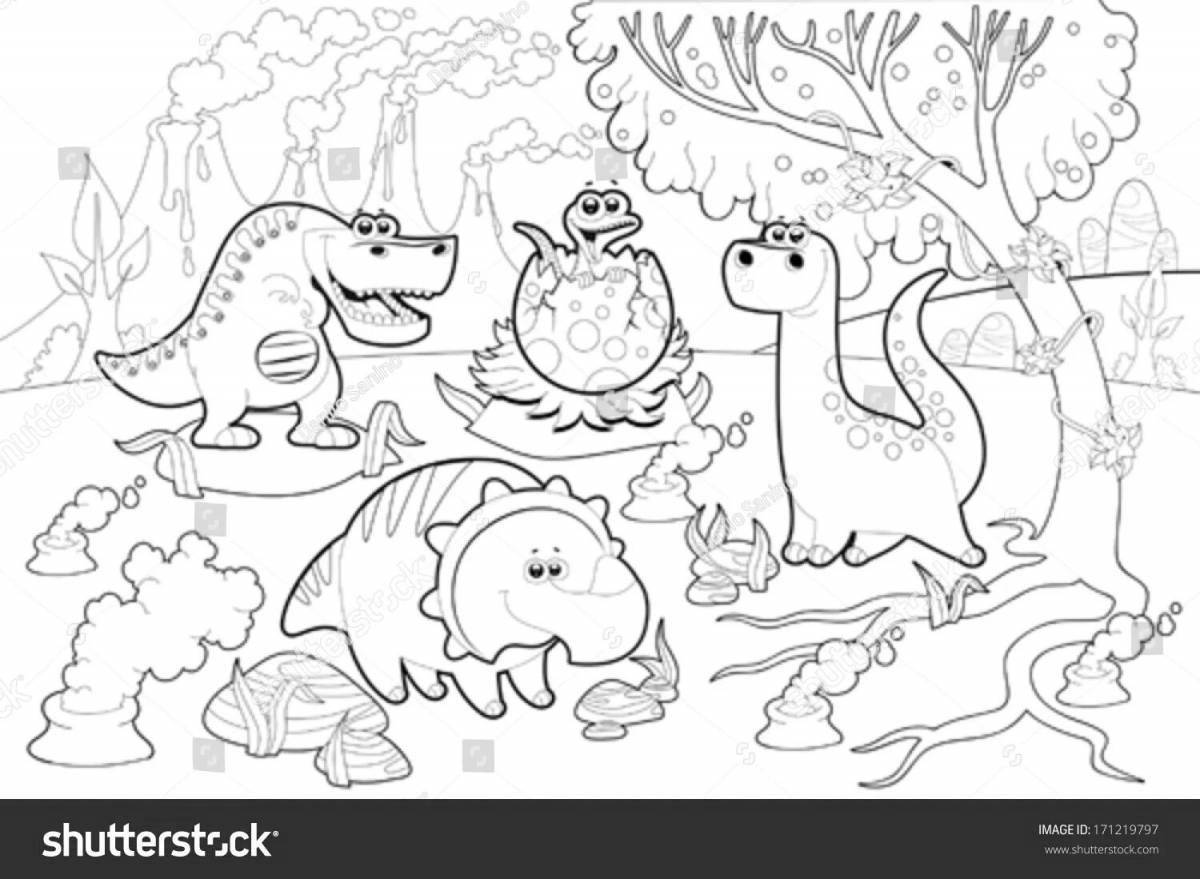 Great dinosaur land poster