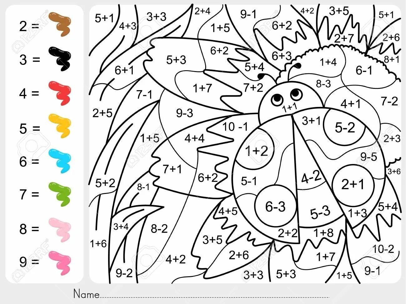 Great coloring math padishah answers