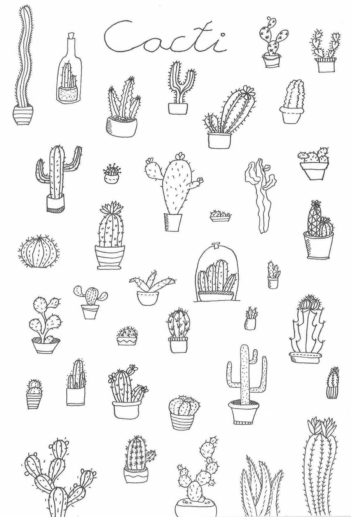 Playful stickers for coloring diary