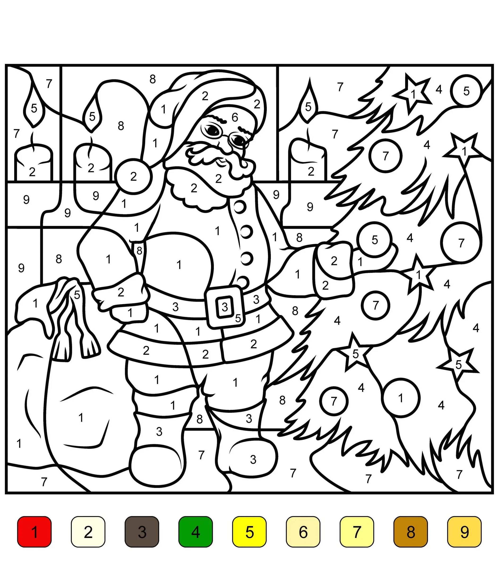 Snowman by color #7
