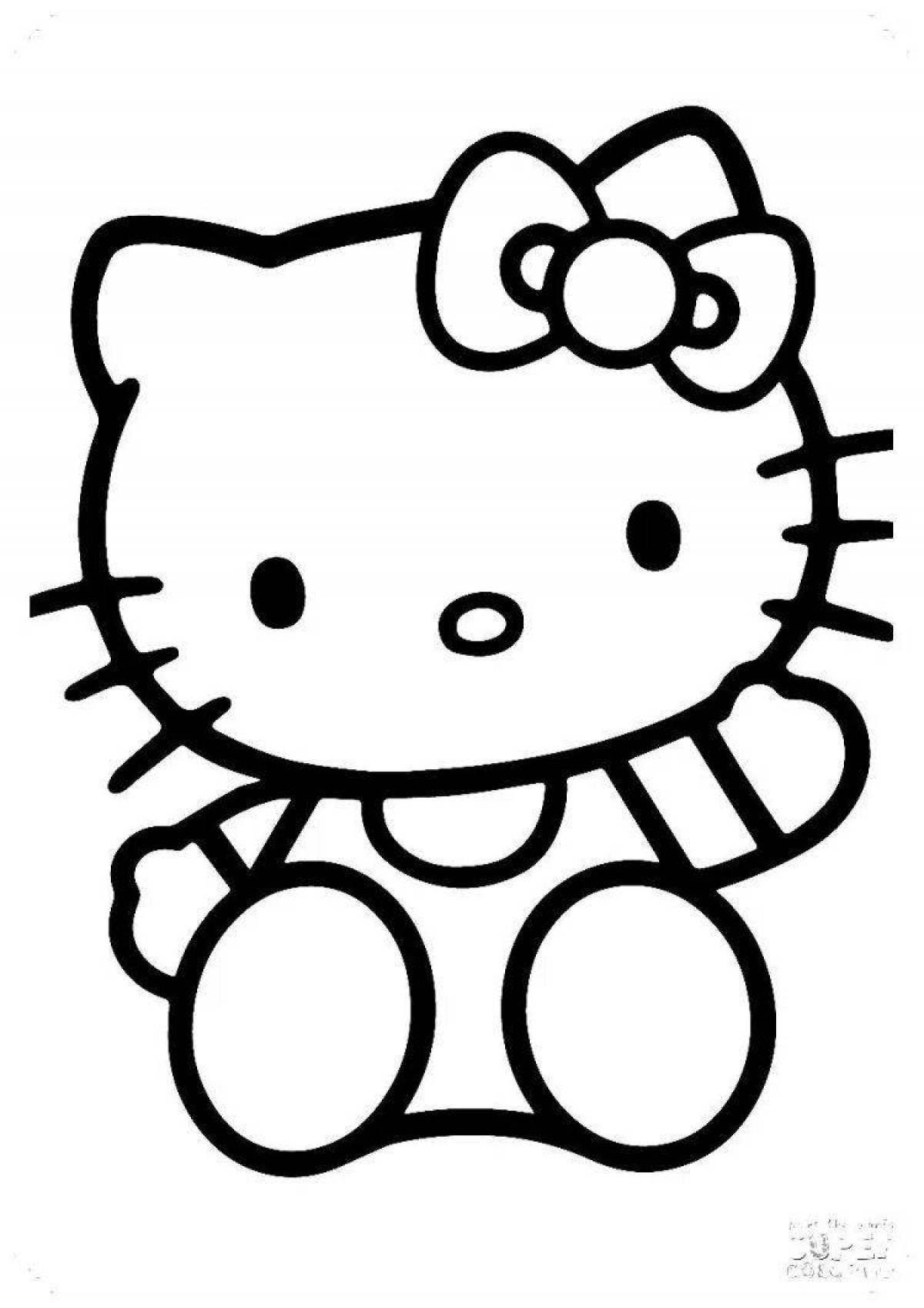 Hello Kitty Irresistible Mini Coloring Book