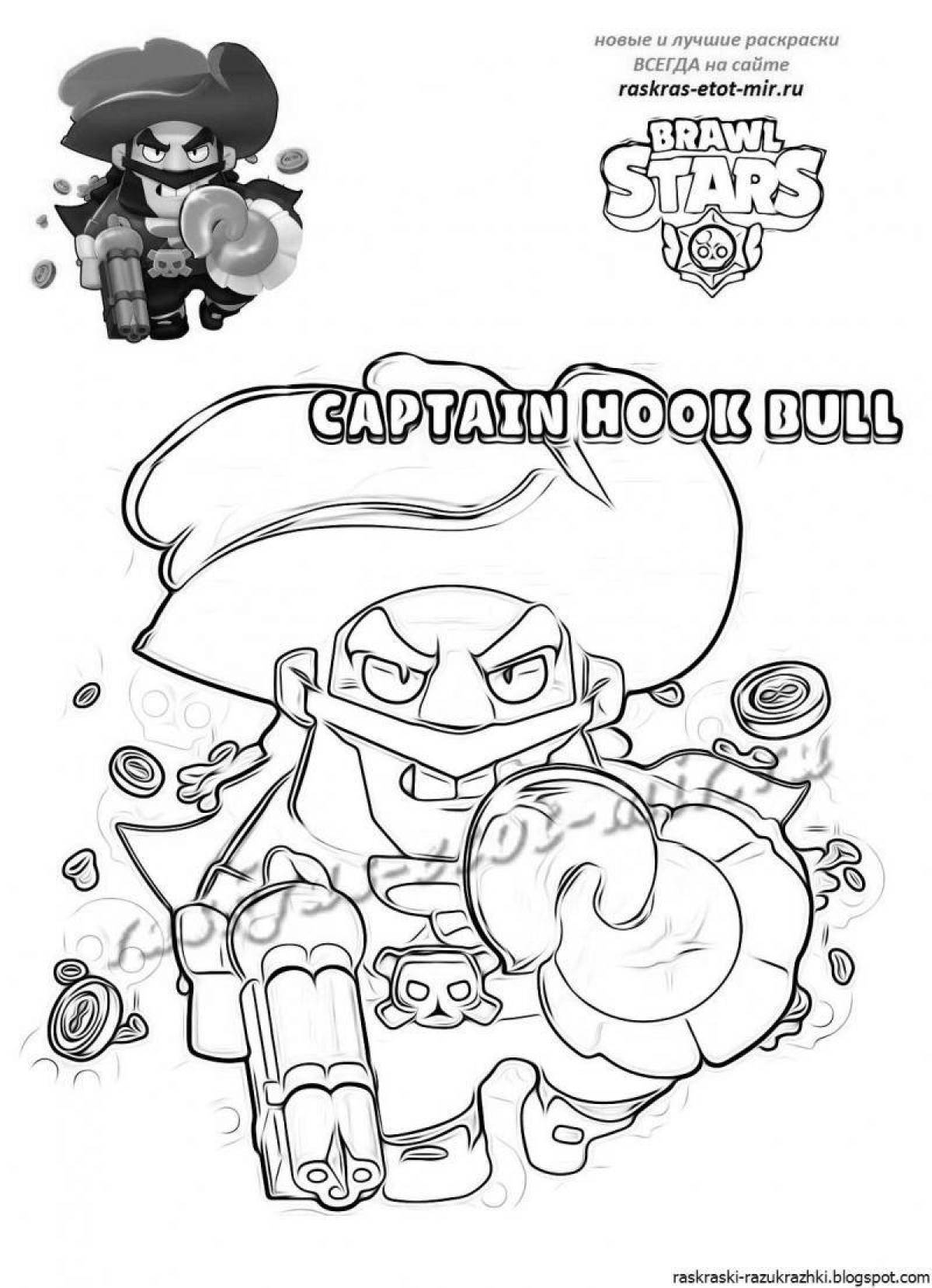 Great coloring mortis brawl stars