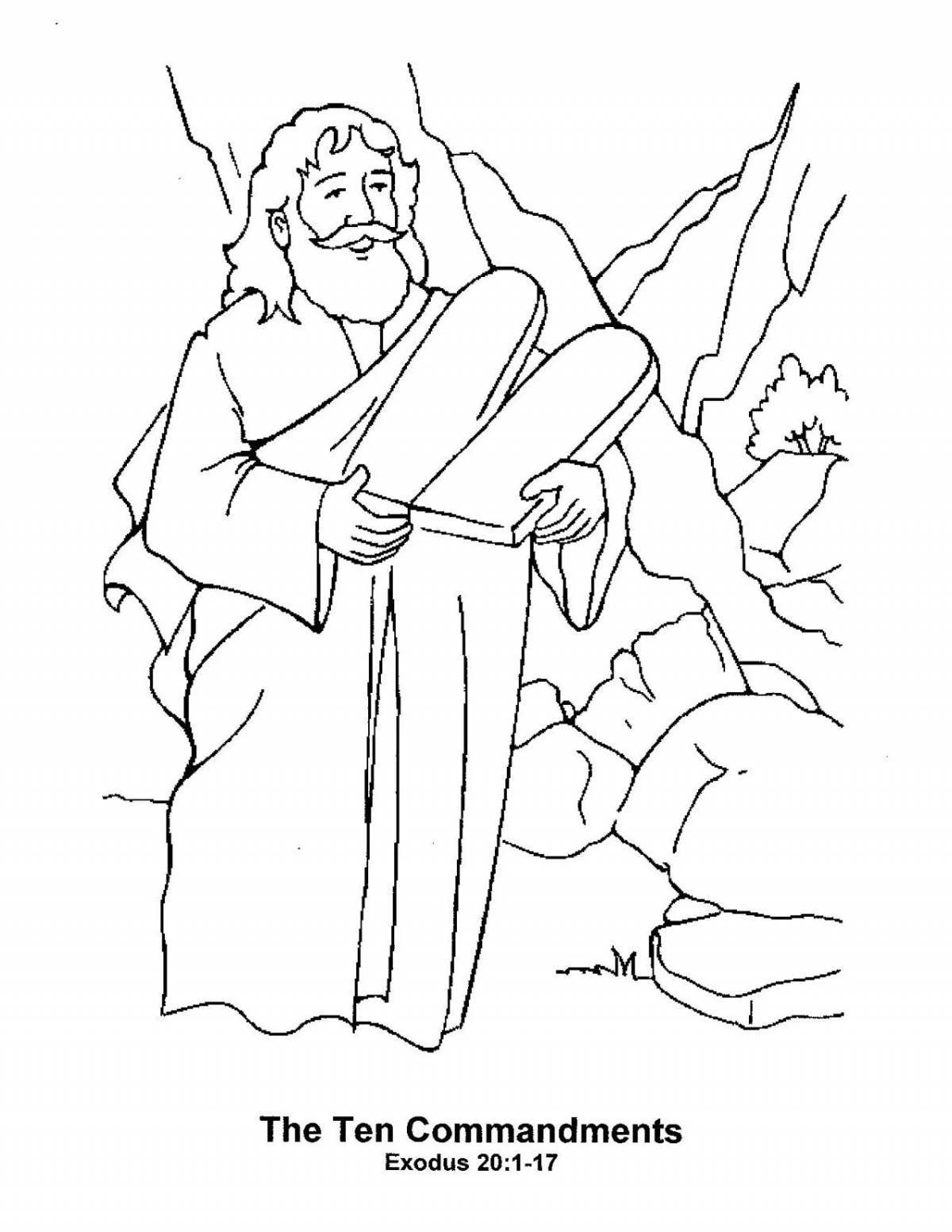 Моисей для детей #4