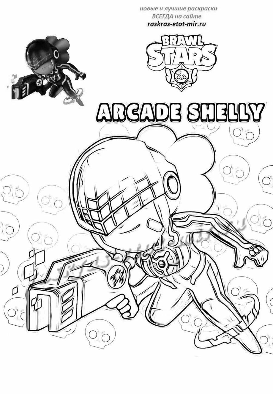 Coloring Pages Mortis brawl stars (36 pcs) - download or print for free ...