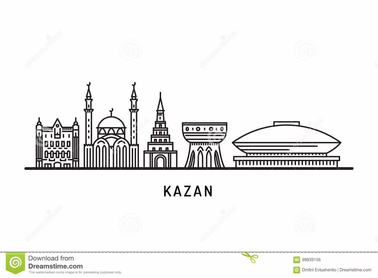 Coloring page fancy Kazan aba center