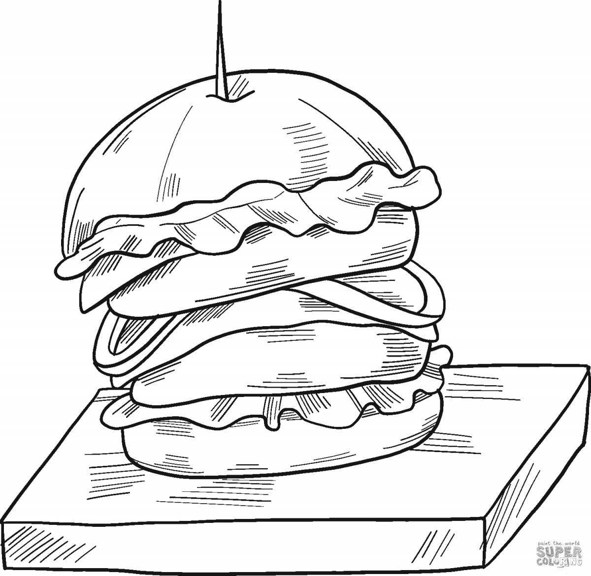 Hamburger for kids #4