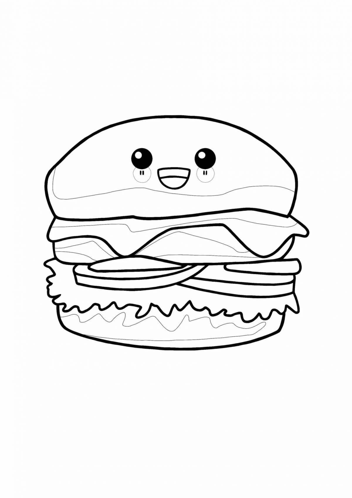 Hamburger for kids #6