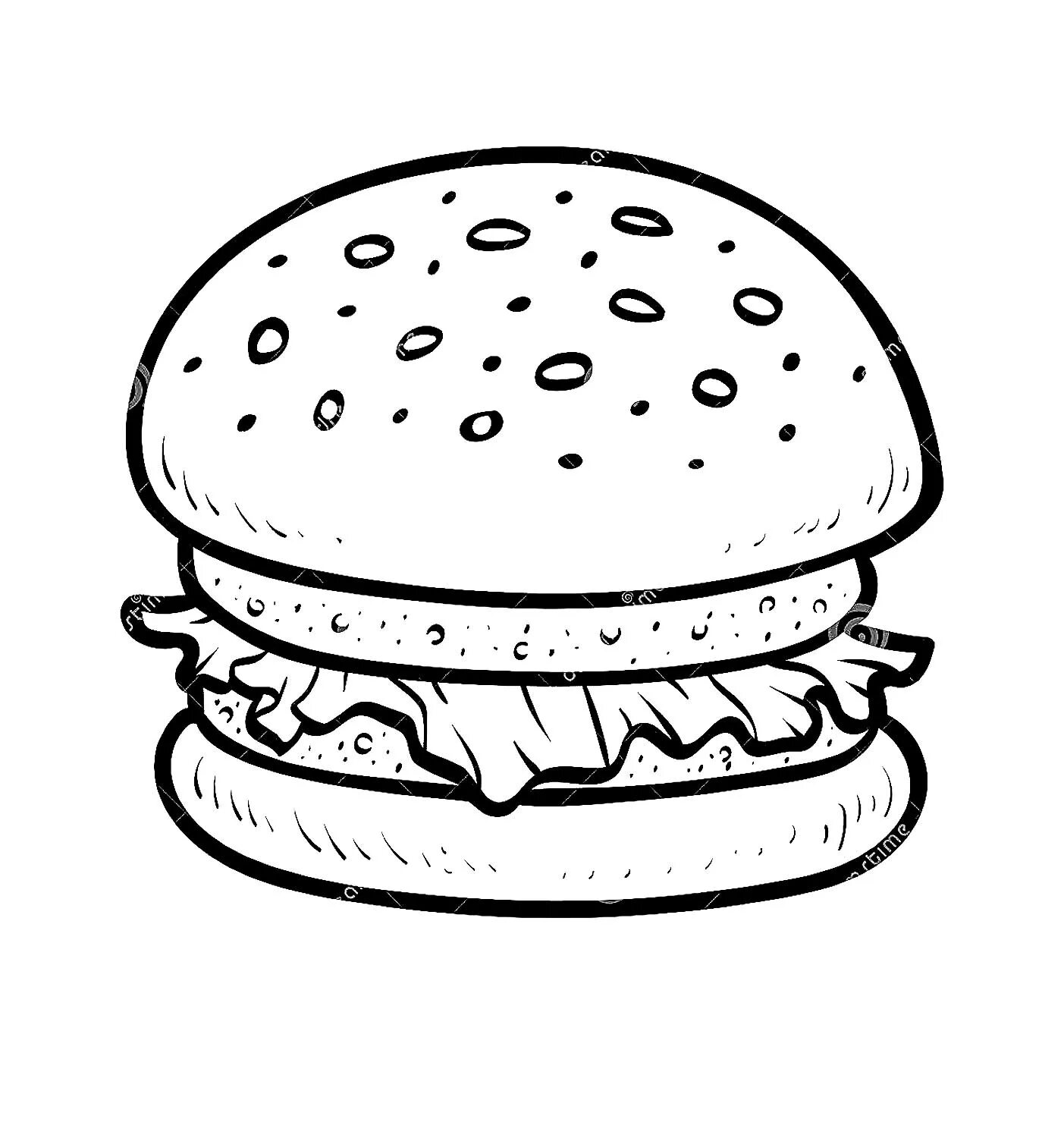 Гамбургер для детей #18