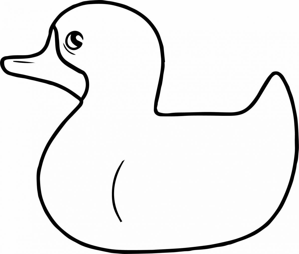 Dymkovo duck effective stencil