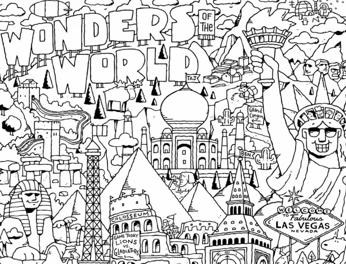 Amazing coloring book is the best in the world