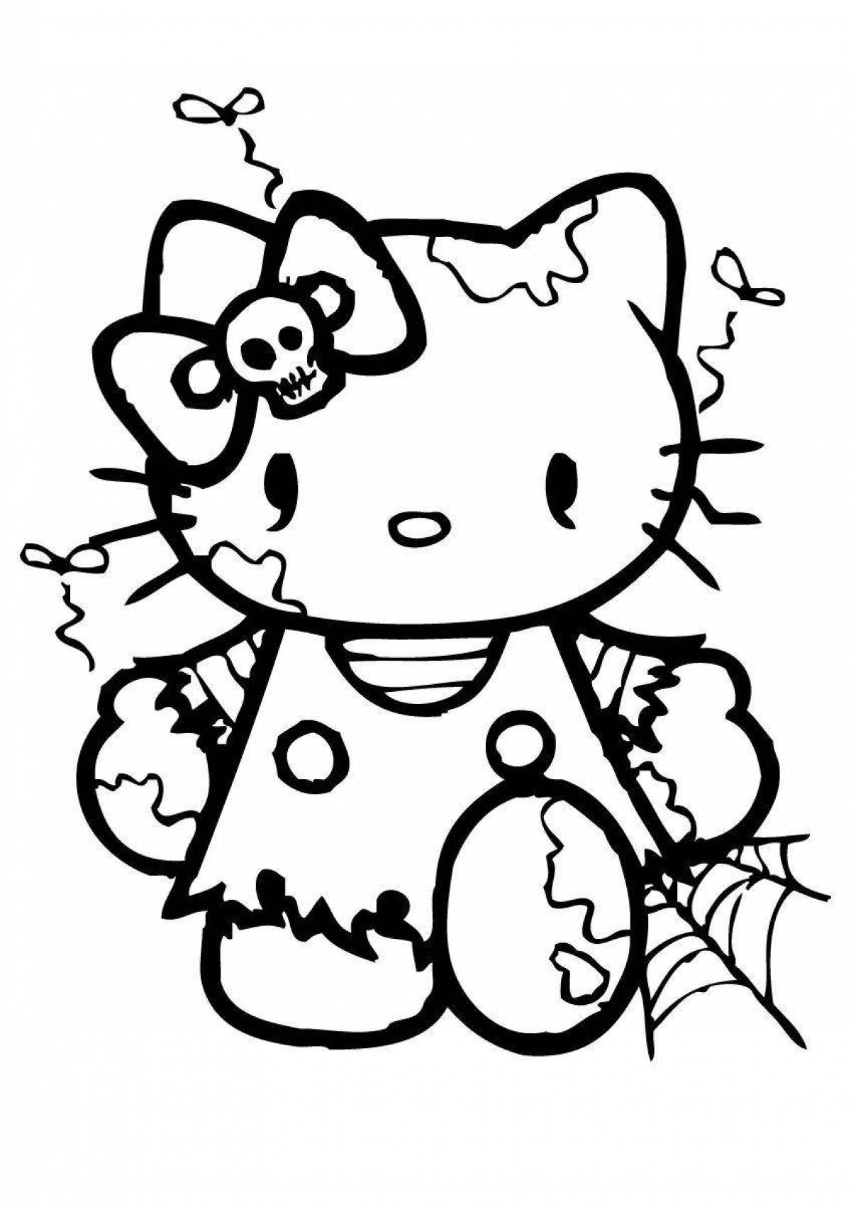 Great coloring hello kitty