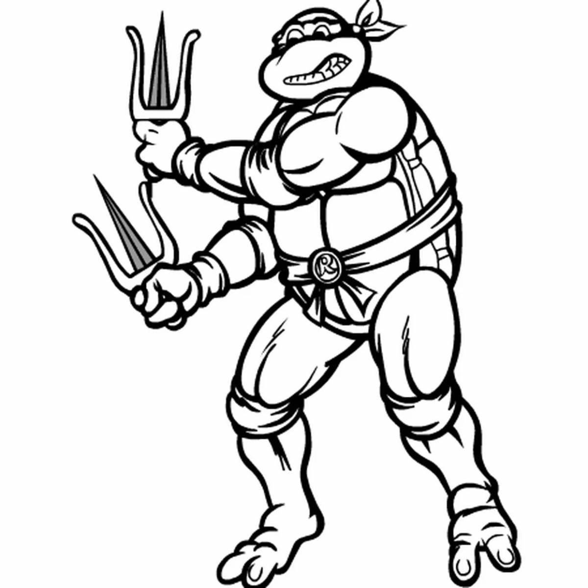 Teenage Mutant Ninja Turtles Coloring Game