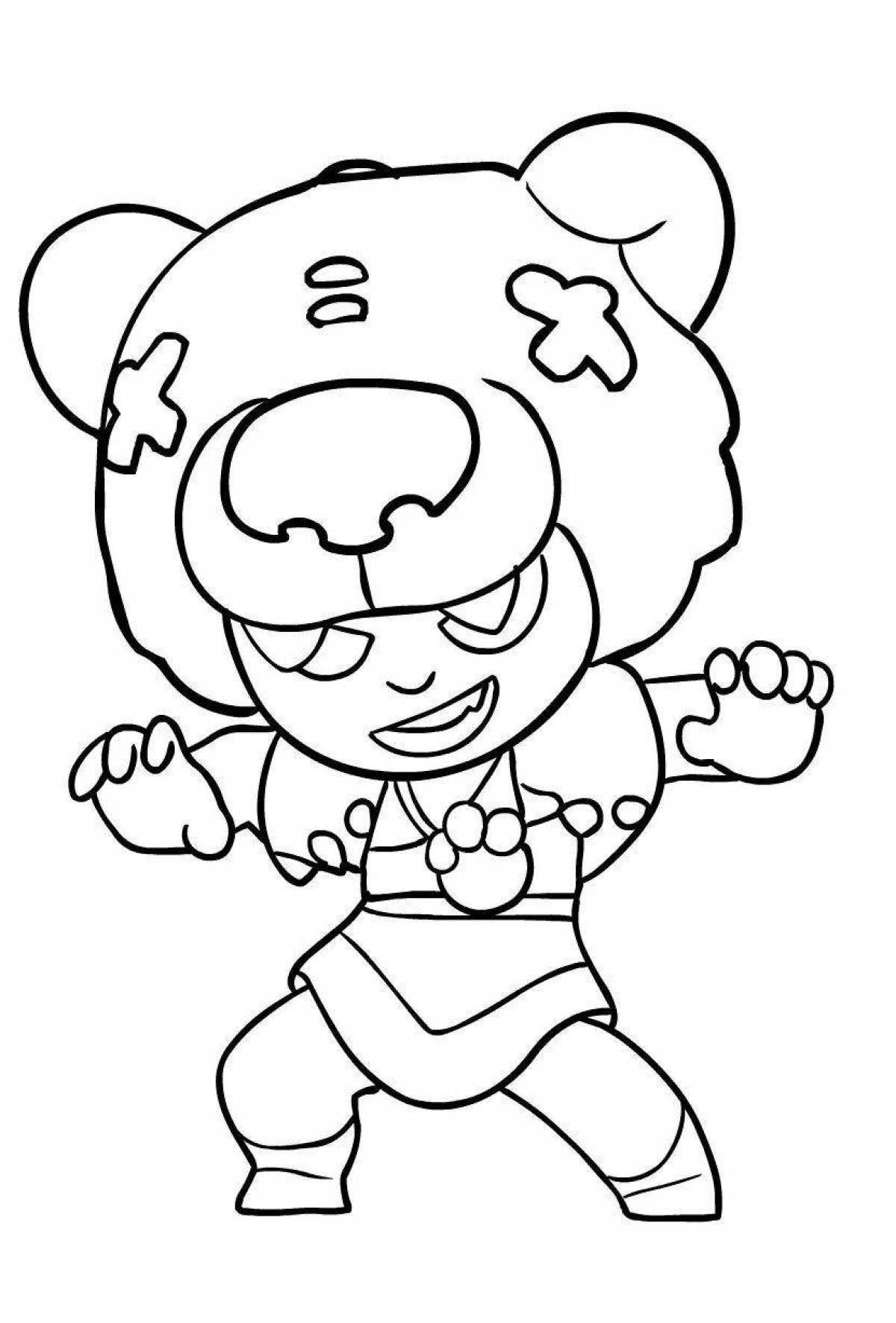 Adorable brawl stars coloring pages