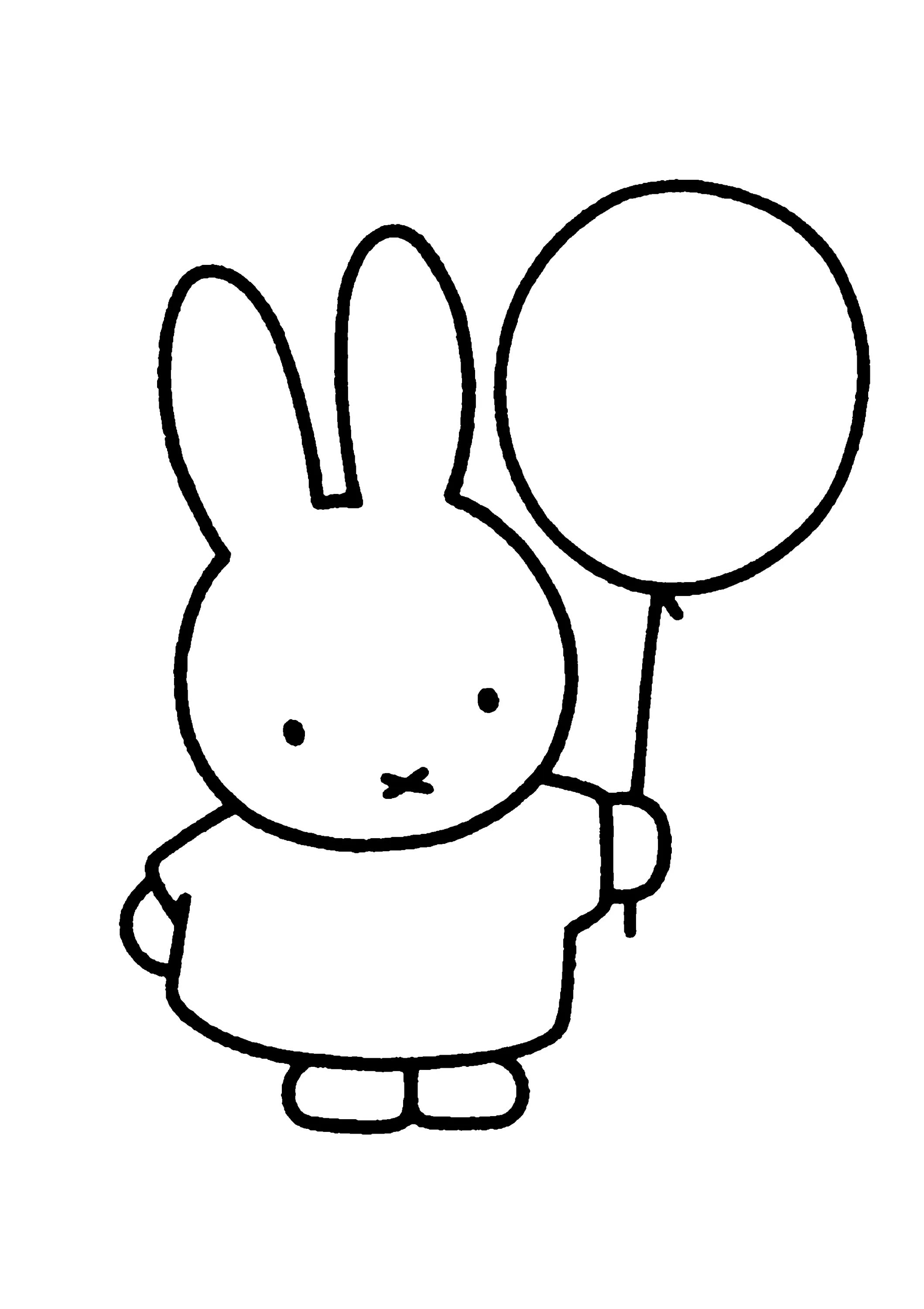 Bunny with balloons #5