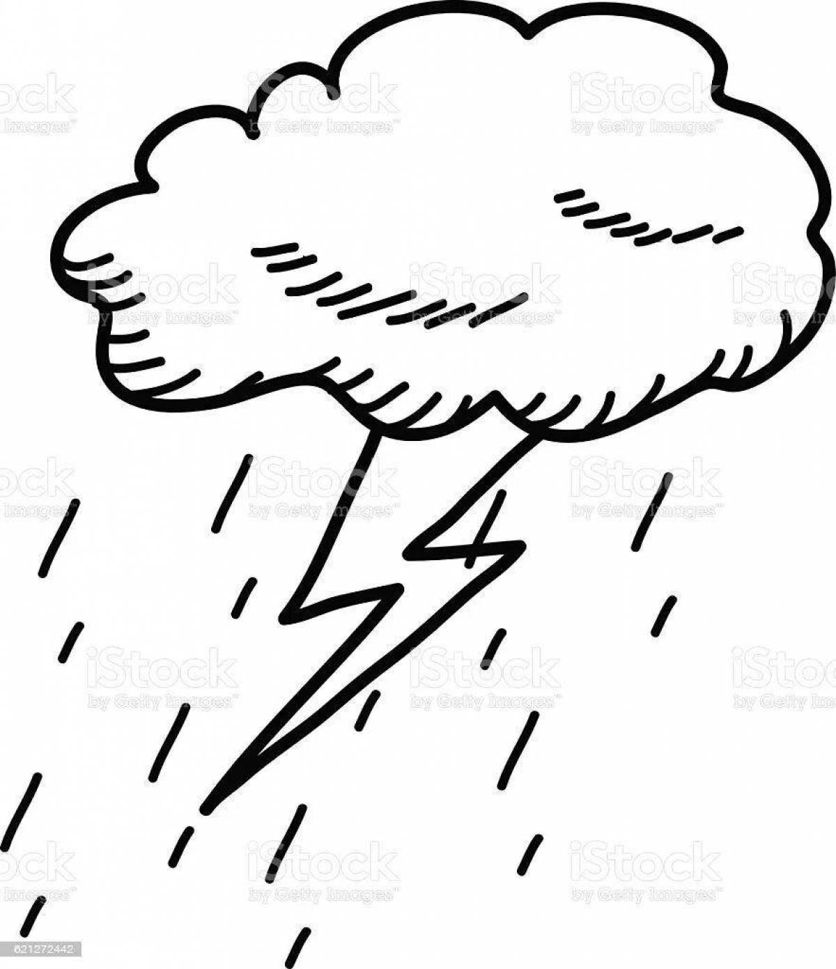 Live coloring storm for children