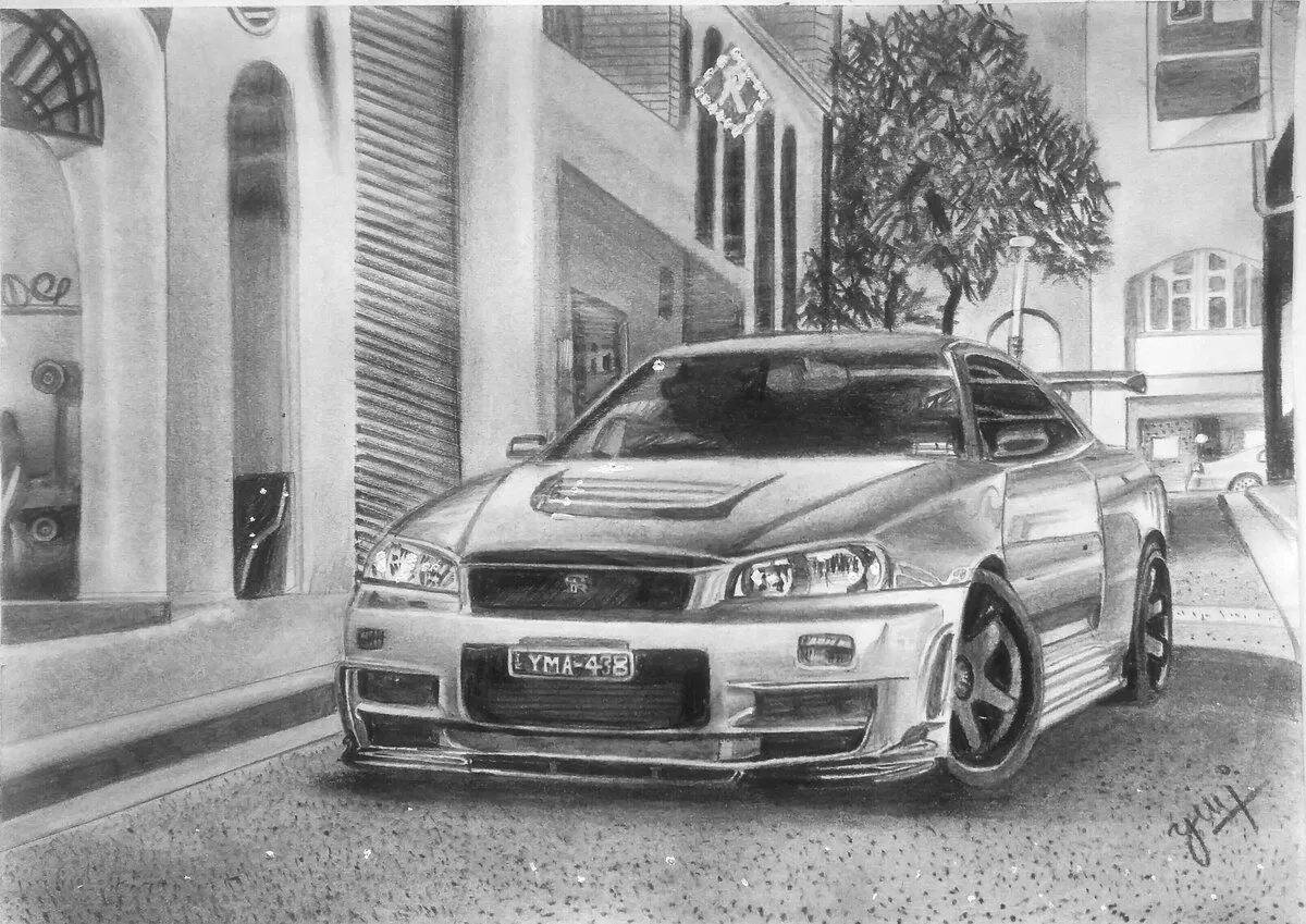 Photo Nissan skyline r34 #1