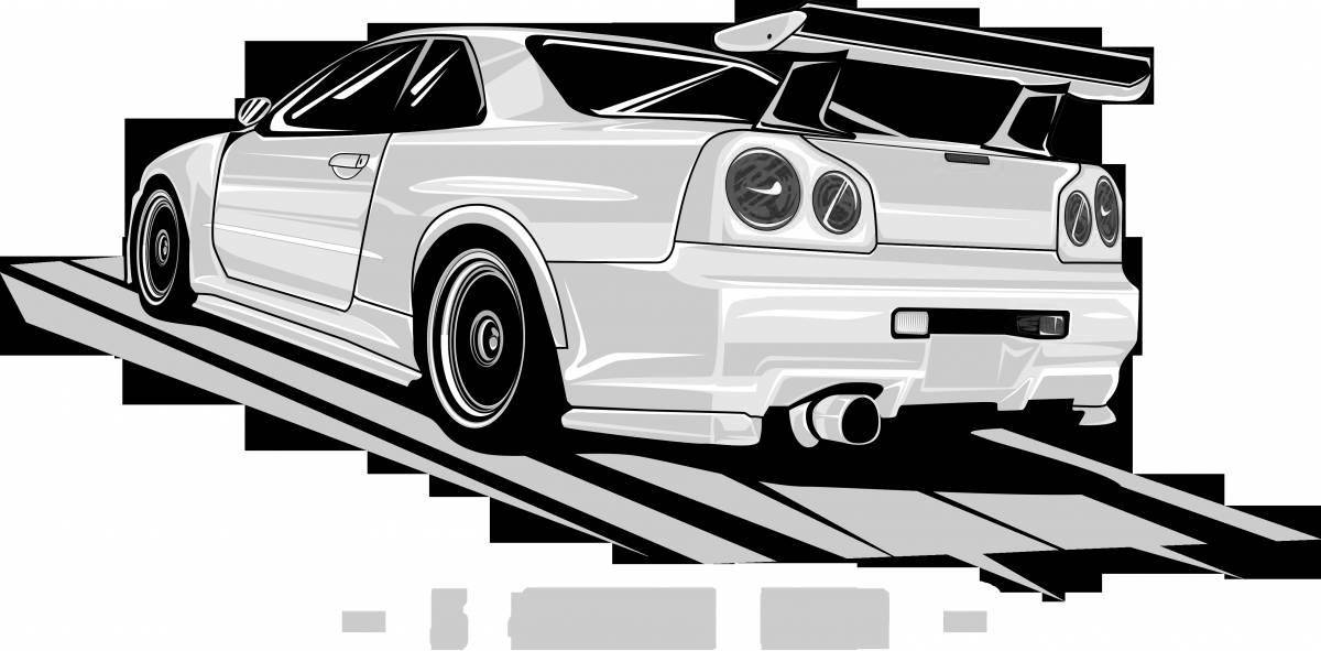 Photo Nissan skyline r34 #7