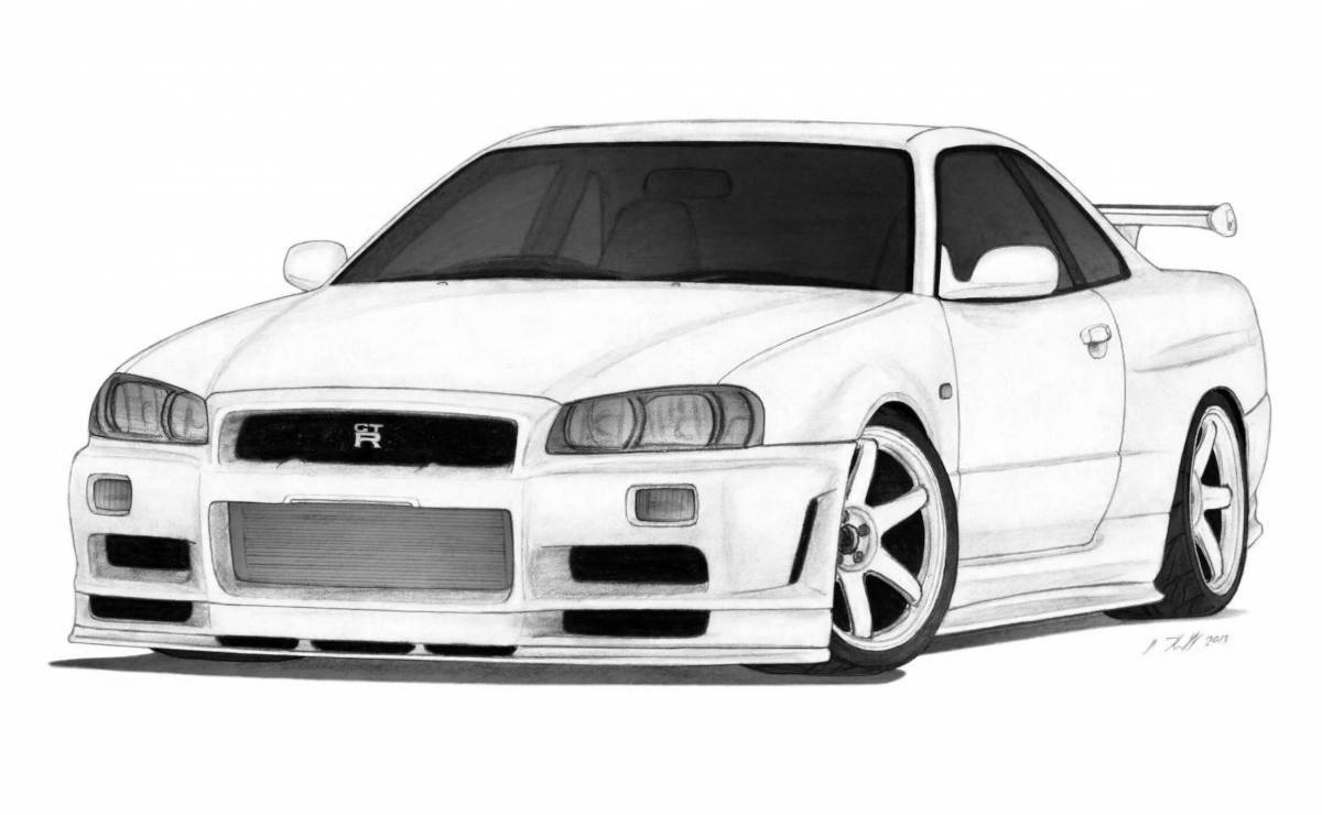 Photo Nissan skyline r34 #8