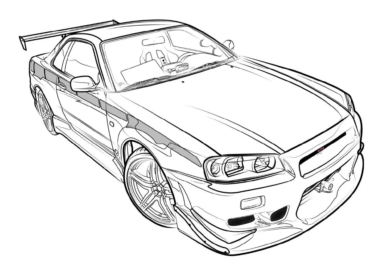 Nissan skyline r34 #15